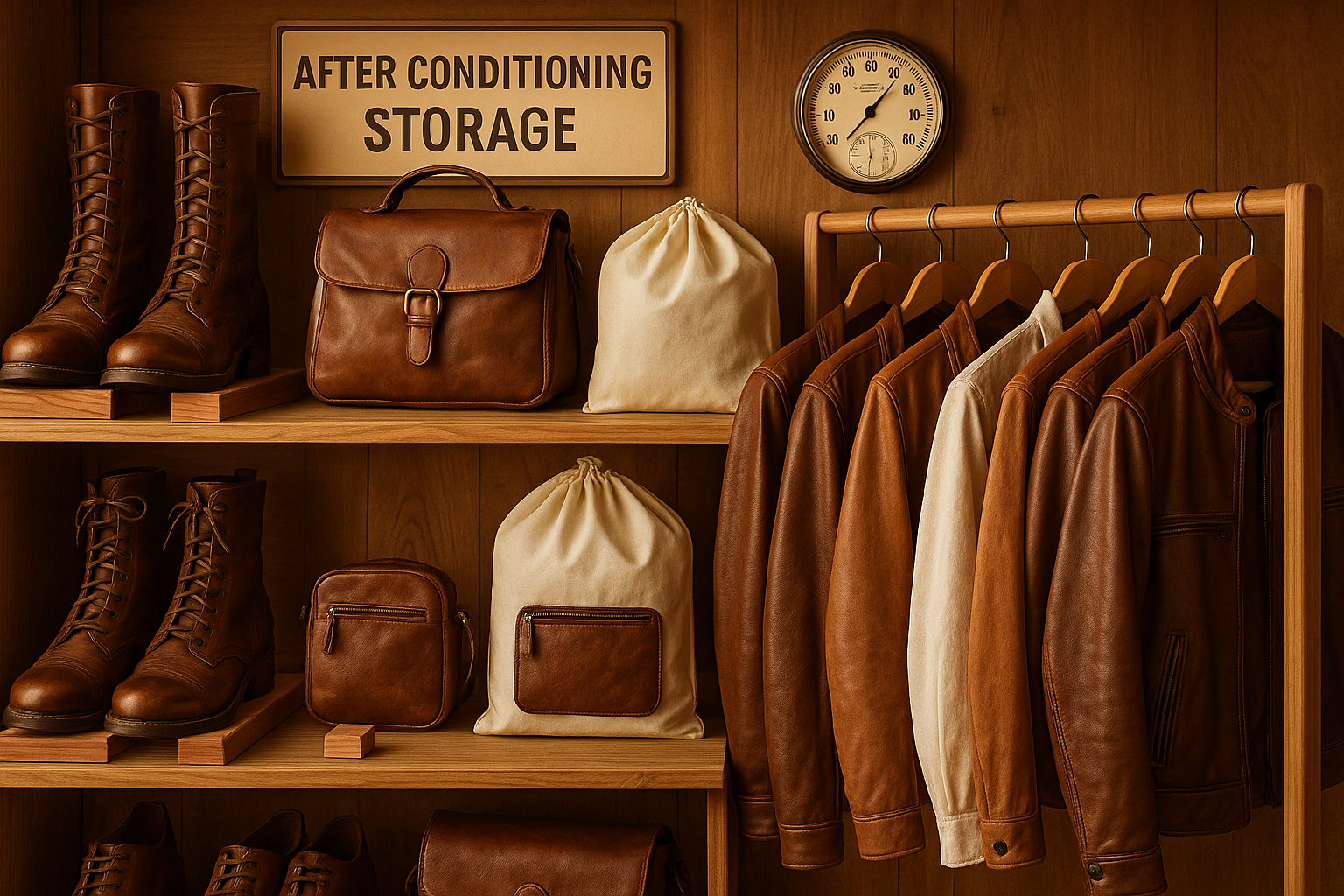 Safe storage after conditioning